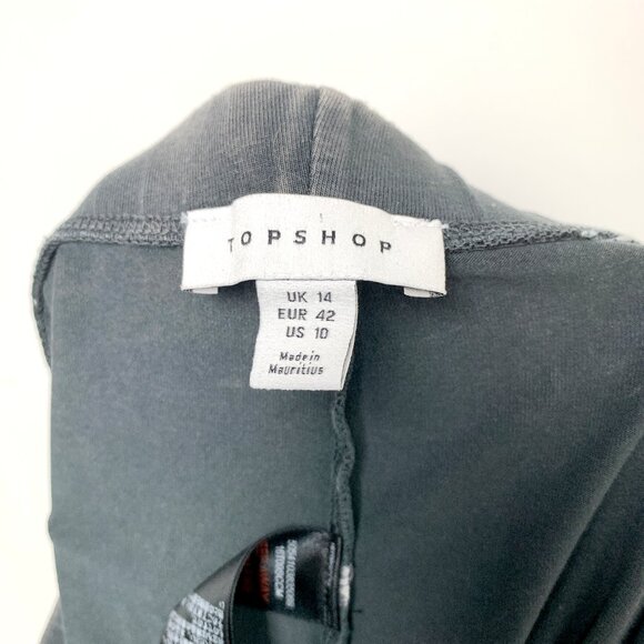 Topshop Distressed Grey Leggings - Picture 4 of 5